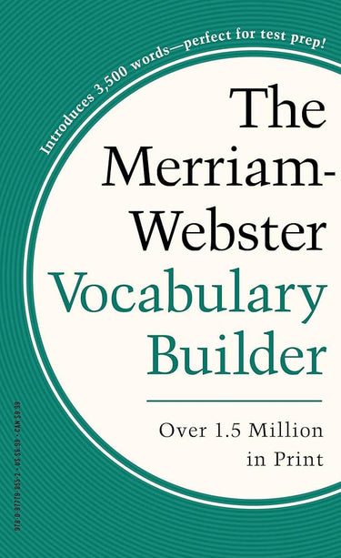 Merriam-Webster’s Vocabulary Builder - Perfect for prepping for SAT, ACT, TOEFL, & TOEIC cover image
