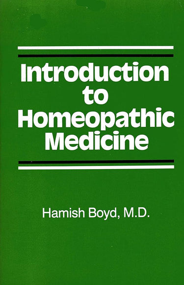Introduction to Homeopathic Medicine cover image
