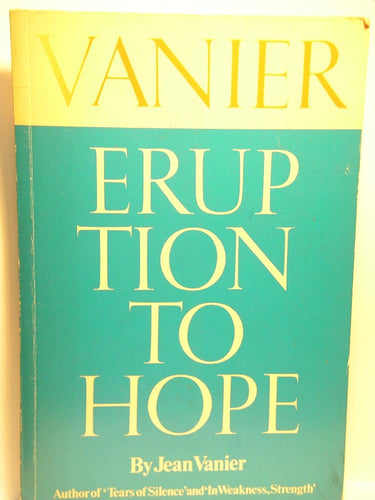 Eruption to hope cover image