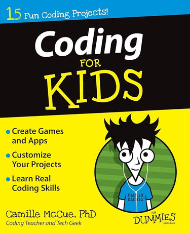 Coding For Kids For Dummies cover image