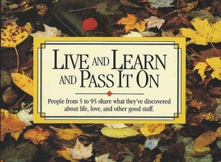 Live and Learn and Pass It on: cover image