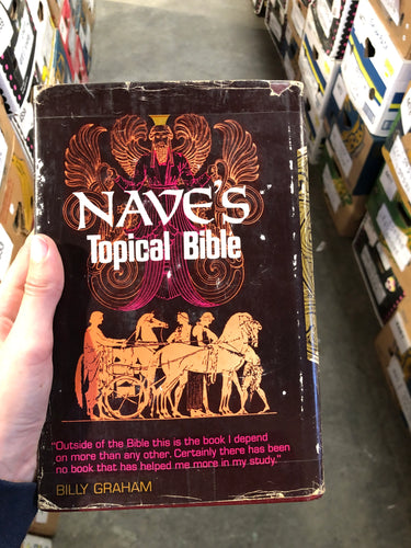 Nave's Topical Bible by Orville J. Nave - Book Express - Used Print Books